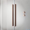 Radaway Furo SL Brushed Copper kabina Walk-in 80x200cm prawa szczotkowana miedź 10306438-93-01R/10110394-01-01
