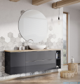 Elita Look szafka podumywalkowa 60x28x45cm anthracite 167076