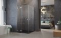 Radaway Essenza Pro Brushed Nickel Kdd kabina 100x80cm szczotkowany nikiel 10096100-91-01L/10096080-91-01R