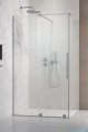Radaway Furo Kdj Brushed Nickel kabina 150x75cm lewa szczotkowany nikiel 10104772-91-01L/10110730-01-01/10113075-01-01