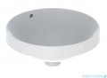 Geberit VariForm Umywalka okrągła wpuszczana w blat 40cm KeraTect 500.700.00.2