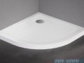 New Trendy Mild Brodzik akrylowy półokrągły 80x80x4,5 cm biały B-0621 