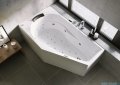 Riho Yukon wanna asymetryczna 160x90cm z hydromasażem Bliss prawa B008009005