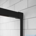 Radaway Idea Black Dwd drzwi wnękowe 190cm czarny mat/szkło przejrzyste 387129-54-01