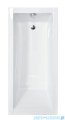Besco Modern 140x70cm wanna prostokątna + obudowa + syfon #WAM-140-MO/#OAM-140-MO/19975