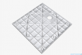 Besco Vexo Marble 80x80cm brodzik kwadratowy  VM-80-80-K