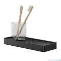 Tiger Carv Półka łazienkowa 28cm czarny 800249