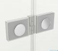 New Trendy New Soleo Plus drzwi wnękowe bifold 130x195 cm przejrzyste lewe D-0150A/D-0094B