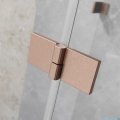 Radaway Essenza Pro Brushed Copper Kdj kabina 100x120cm lewa szczotkowana miedź 10097100-93-01L/10098120-01-01