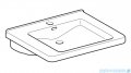 Geberit Selnova Comfort Square Umywalka bez barier z otworem na baterię, z przelewem 55x52,5cm 500.785.00.7