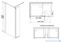Sanplast Exa Line PR2/EXA LINE Kabina walk-in 100x200 cm czarny matowy 600-540-0990-59-401