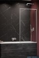 Radaway Modo F SL Brushed Nickel PNJ II parawan nawannowy 60cm prawy szczotkowany nikiel/przejrzyste 10406060-91-01R