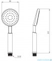 Deante Temisto słuchawka prysznicowa 1-funkcyjna mosiądz XDCT0SFZ1