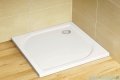 Radaway Eos DWD Drzwi wnękowe 90 szkło przejrzyste + brodzik Delos C + syfon 37703-01-01N