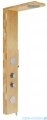 Corsan Balti panel prysznicowy z mieszaczem chrom drewno bambusowe B-001MCH