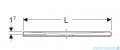 Geberit brodzik Typ 35 120x80cm biały mat 550.326.00.1