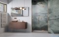 Radaway Essenza Brushed Copper Dwj drzwi wnękowe 110cm prawe szczotkowana miedź/szkło przejrzyste 1385015-93-01R
