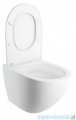 Omnires Ottawa Comfort SILENT POWER™ miska WC wisząca + deska wolnoopadająca biały mat OTTAWACSPMWBM