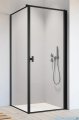 Radaway Nes Black Kdj I Frame kabina 80x90cm prawa, industrialny, loft