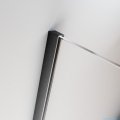 Radaway Furo Kdj Brushed GunMetal kabina 160x75cm lewa szczotkowany grafit 10104822-92-01L/10110780-01-01/10113075-01-01