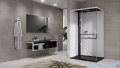 Novellini Glax 2 2.0 kabina z hydromasażem 120x90 lewa czarna G222P299SM1-1HU