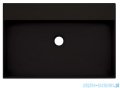 Deante Correo Nero umywalka nablatowa granitowa 60x40 cm czarny mat CQR NU6S