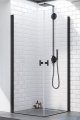 Radaway Nes Black KDD I kabina 80x90 przejrzyste 10021080-54-01L/10021090-54-01R