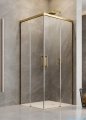 Radaway Idea Gold Kdd kabina 100x120cm złoty połysk/szkło przejrzyste 387062-09-01L/387064-09-01R