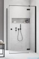 Radaway Essenza New Black Kdj kabina 80x70cm prawa szkło przejrzyste 385043-54-01R/384048-54-01