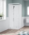 Novellini Glax 1 2.0 kabina standard 90x90 lewa biała G21GF90ST-1UU