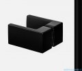 New Trendy Avexa Black kabina kwadratowa 110x110x200 cm przejrzyste lewa EXK-1831