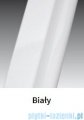 Novellini Drzwi prysznicowe harmonijkowe LUNES S 78 cm szkło przejrzyste profil biały LUNESS78-1D