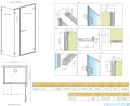 Radaway Arta Kds I kabina 120x75cm prawa szkło przejrzyste 386820-03-01R/386100-03-01R/386108-03-01