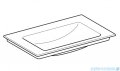 Geberit One Umywalka meblowa bez otworu na baterię 75x48cm KeraTect 505.011.01.2