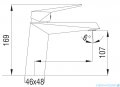 Art Platino Rok bateria umywalkowa chrom ROK-BUN.010C