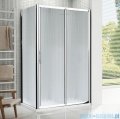 Novellini Drzwi prysznicowe przesuwne LUNES 2P 138 cm szkło przejrzyste profil chrom LUNES2P138-1K
