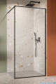 Radaway Modo F II Black kabina Walk-in 135x201cm Czarna szkło przejrzyste 10409135-54-01