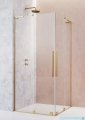 Radaway Furo SL Gold KDD kabina 90x100cm złoty połysk/szkło przejrzyste 10305090-09-01L/10305100-09-01R