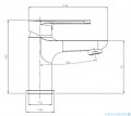 Vitalle LAGO bateria umywalkowa chrom 3950301300