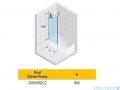 Riho Scandic NXT X108 parawan nawannowy prawy chrom 95x150cm G001142120