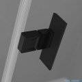 Radaway Nes Black Dws drzwi wnękowe 110cm prawe szkło przejrzyste 10028110-54-01R