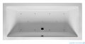 Riho Lusso wanna prostokąta 190x80cm z hydromasażem Air lewa B015003005