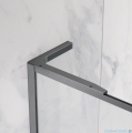 Radaway Modo F SL Brushed Gunmetal II kabina Walk-in 110x201,6cm lewa Szczotkowany Grafit szkło przejrzyste 10419114-92-01L
