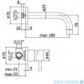 Paffoni Stick bateria podtynkowa umywalkowa chrom SK006CR70