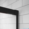 Radaway Idea Black Pdd kabina 90x100cm szkło czarny mat/szkło przejrzyste 387139-01-01/387156-54-01