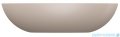 Omnires Shell M+ umywalka nablatowa 60x35 cm dune beige mat SHELLUNDB