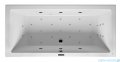 Riho Lusso wanna prostokąta 180x90cm z hydromasażem BLISS lewa B026005005