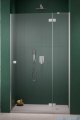Radaway Essenza 8 Brushed Nickel Dwj drzwi wnękowe 100cm prawe szczotkowany nikiel/szkło przejrzyste 10480612-01-01R/10460337-91-01R