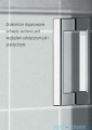Kermi Cada XS kabina walk-in 80 cm CKTWF08020VPK