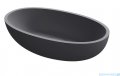 Riho Limited Escala owalna umywalka nablatowa 55x32x15 cm ANTARCYT MAT W030001080